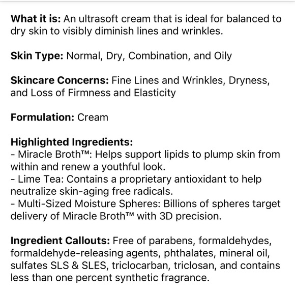 La Mer 1oz The Moisturizing Cream - Picture 5 of 6